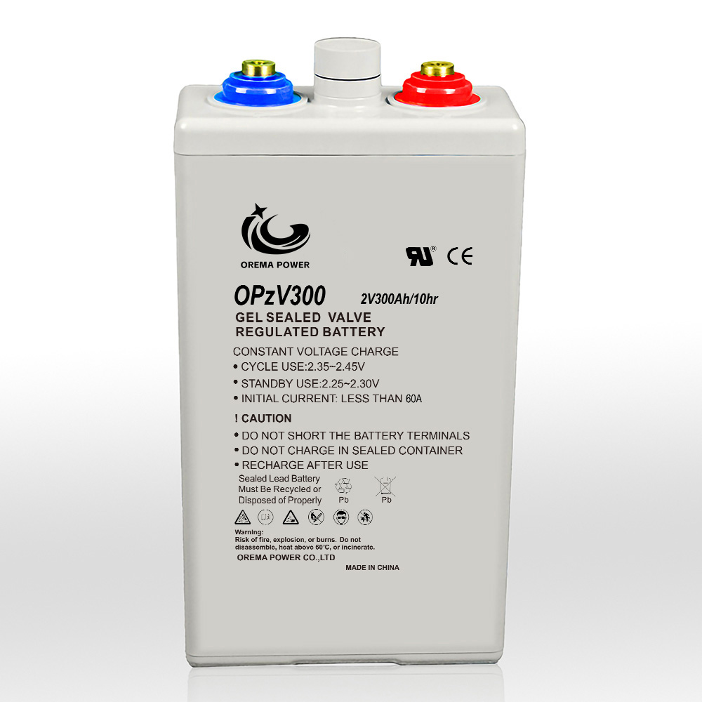 For industrial backup purposes, the OPzV Tubular Gel battery with a 2V and 300Ah capacity is a superior choice